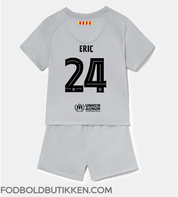 Barcelona Eric Garcia #24 Tredjetrøje Børn 2022-23 Kortærmet (+ Korte bukser)